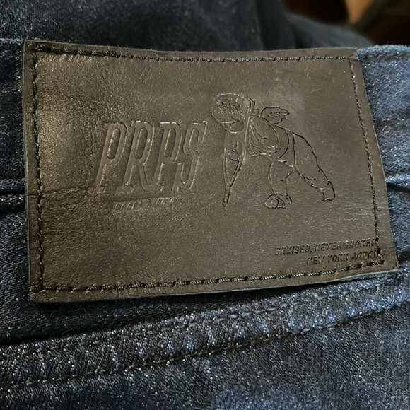 PRPS (FIT: DEMON) JEANS SIZE 40 MIDNIGHT BLUE STRAIGHT JEANS - Picture 10 of 12
